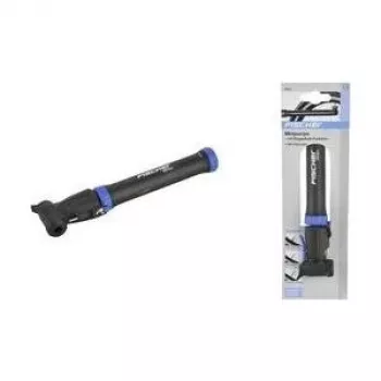 Bomba de bicicleta mini FISCHER 85593 — bomba manual compacta, altura 265 mm