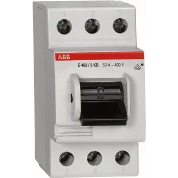 Interruptor elétrico ABB E463/3KB interruptor de alavanca 3P branco (2CCE160300R0131)