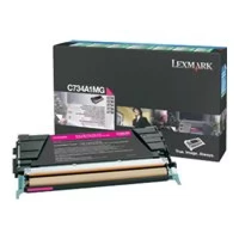 Lexmark - Cartucho de toner - 1 x magenta - 6000 páginas - LRP / LCCP (0C734A1MG)