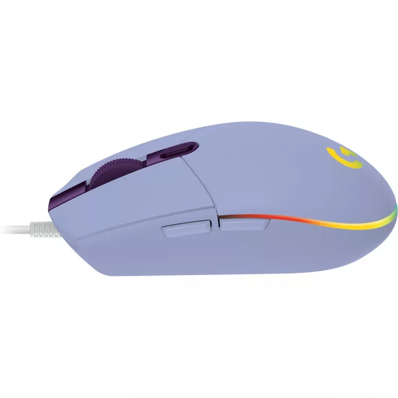 Logitech G102 LIGHTSYNC rato gaming, lilás
