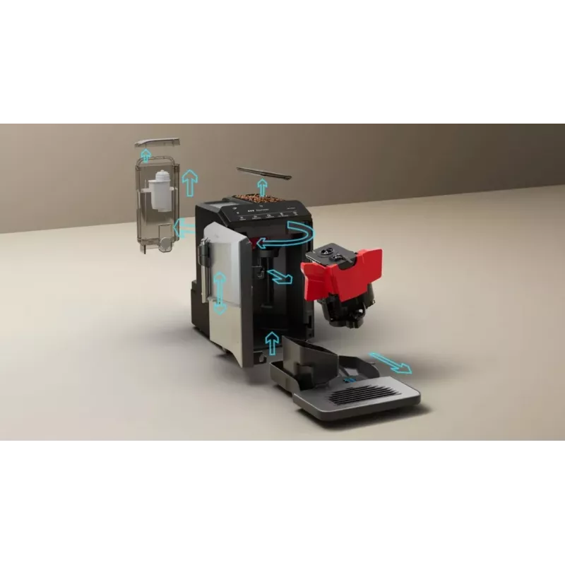 Máquina de café expresso Siemens TF303E01 EQ300 (prateado; 1300W)
