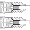 Cabo de ligação SAT Wentronic Goobay, branco, 5 m – Ficha F para ficha F (11725)
