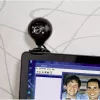 Hama 00053950 Spy Protect HD webcam, 1,3 MP, 1280 x 720, 30 fps, microfone integrado, USB 2.0, preta