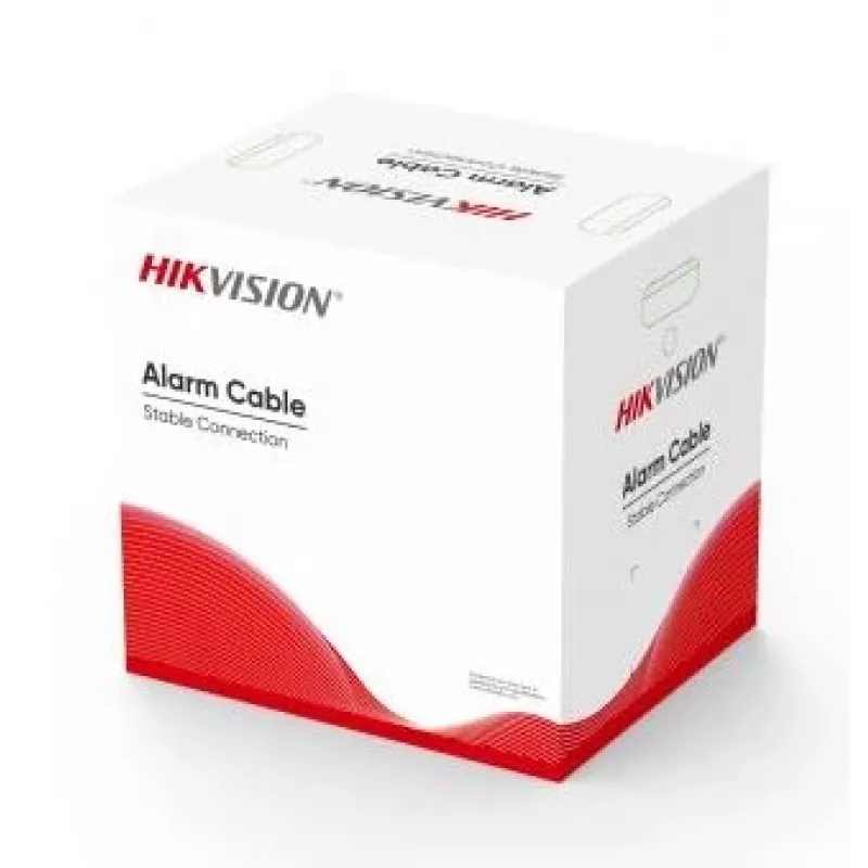 Cabo de sinal Hikvision DS-1AC6APL1, 305 m, condutor 0,22 mm², diâmetro 4,6 mm, azul