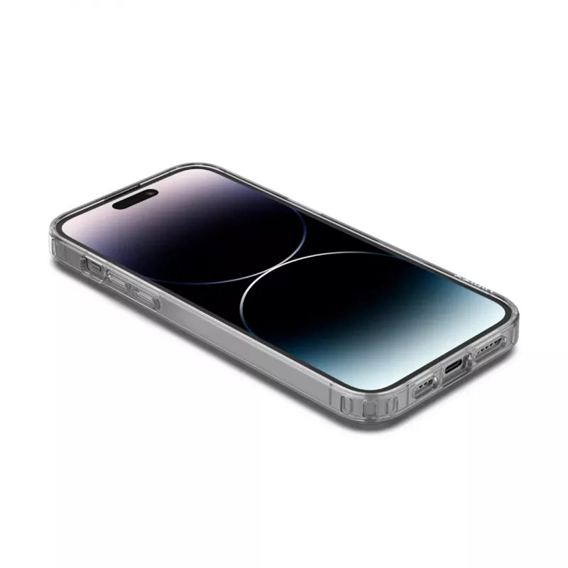 Belkin MSA011BTCL SheerForce capa magnética para iPhone 14 Pro Max, antibacteriana, transparente