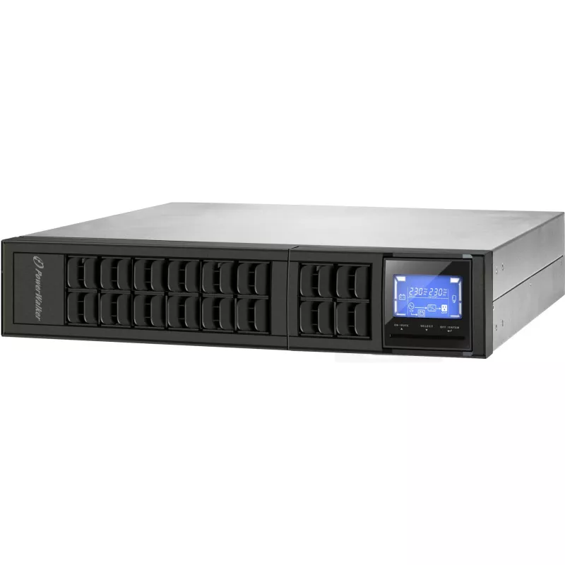 PowerWalker VFI 2000CRM LCD dupla conversão (Online) 2 kVA 1600 W 4 saídas AC