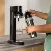 Garrafa de carbonatação BRITA 650 ml, aço inoxidável, preta, apta para máquina de lavar loiça