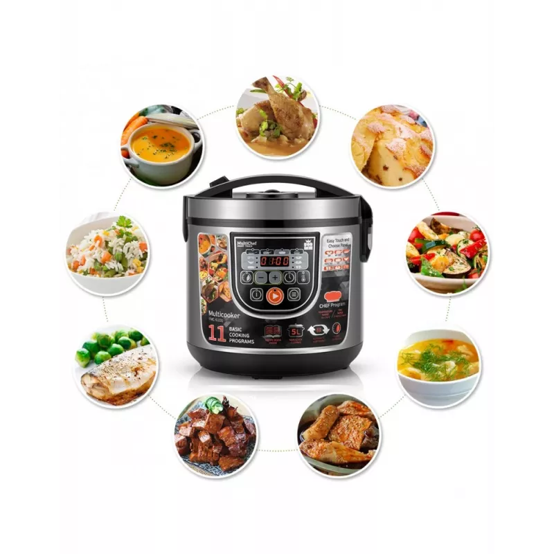 Panela multifunções Forme FMC-5101 com capacidade de 5 litros e 860 W de potência