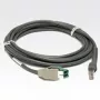 Motorola CBA-U15-S15ZAR Cabo USB 4,5 m USB A cinzento