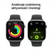 Watch Series 11 GPS 46mm caixa de alumínio Space Grey com bracelete desportiva preta - M/L