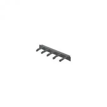 Painel passa-cabos Rittal DK 5502.225, 1U, 19 polegadas, RAL 9005