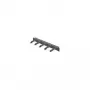Painel passa-cabos Rittal DK 5502.225, 1U, 19 polegadas, RAL 9005