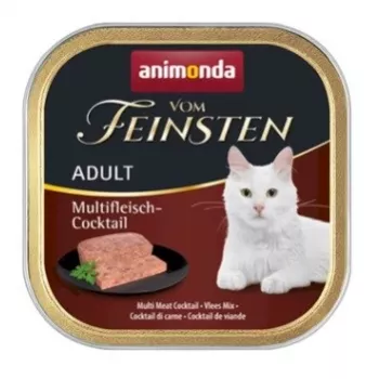 Animonda Vom Feinsten Adult comida húmida para gatos mistura de carnes, 100 g