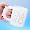 Caneca Paladone PlayStation Shaped PS5 branca 0,48 L unid.