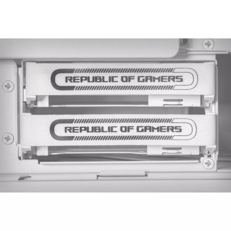 ASUS ROG GR701 Hyperion White, PC, Branco, ATX, EATX, micro ATX, Mini-ITX, Alumínio, Multi, Frontal