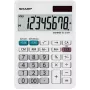 Calculadora de secretária Sharp EL-310W financeira branca