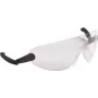 3M Hard Hat Integrated Safety Glasses, Clear, V9C, preto, transparente