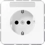 Caixa de embutir JUNG CD 1520 NA WW — caixa de montagem embutida para tomadas Type-F, branco