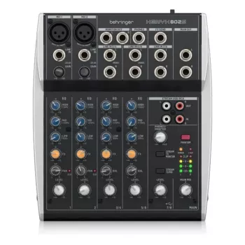 Behringer XENYX 802S - misturador de áudio analógico