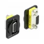 Adaptador VGA DELOCK 86792 – fêmea de 15 pinos para fêmea de 15 pinos, preto