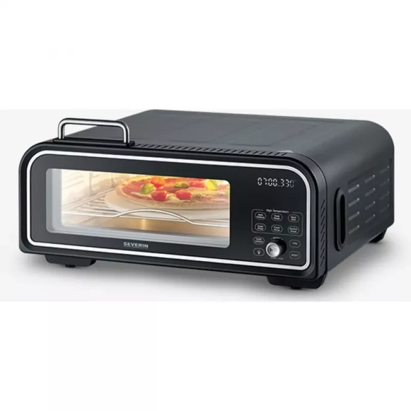 Máquina de fazer pizza Severin PG 8575 2000 W preto 1 pizza temporizador digital