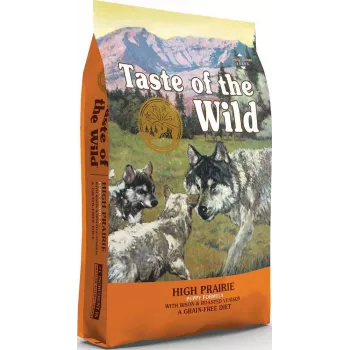 TASTE OF THE WILD Puppy High Prairie - Alimento seco para cães - 12,2 kg