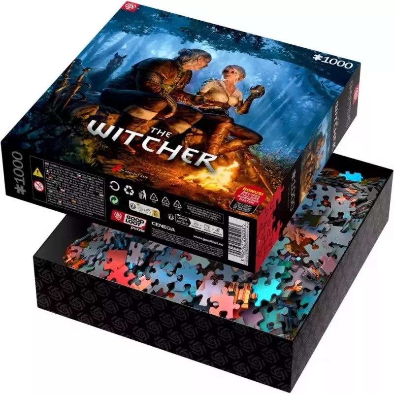Puzzle Good Loot Gaming: The Witcher Viagem de Ciri, 1000 peças