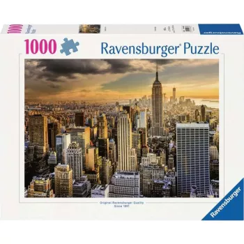 Puzzle Ravensburger Great New York 1000 peças, puzzle para adultos, 1000 peças