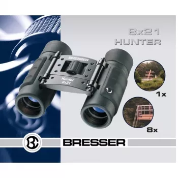 Binóculos Bresser Optics Hunter 8x21