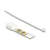 Ficha RJ45 DeLOCK de montagem em campo Cat.6A sem ferramentas prateado ficha