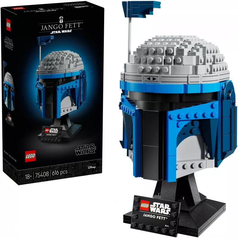 LEGO Star Wars 75408 Capacete de Jango Fett, 616 peças, 18+