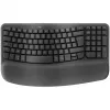 Teclado ergonómico sem fios Wave Keys - GRAPHITE - NLB - 2.4GHZBT - NA - CENTRAL-419 - UNIVERSAL