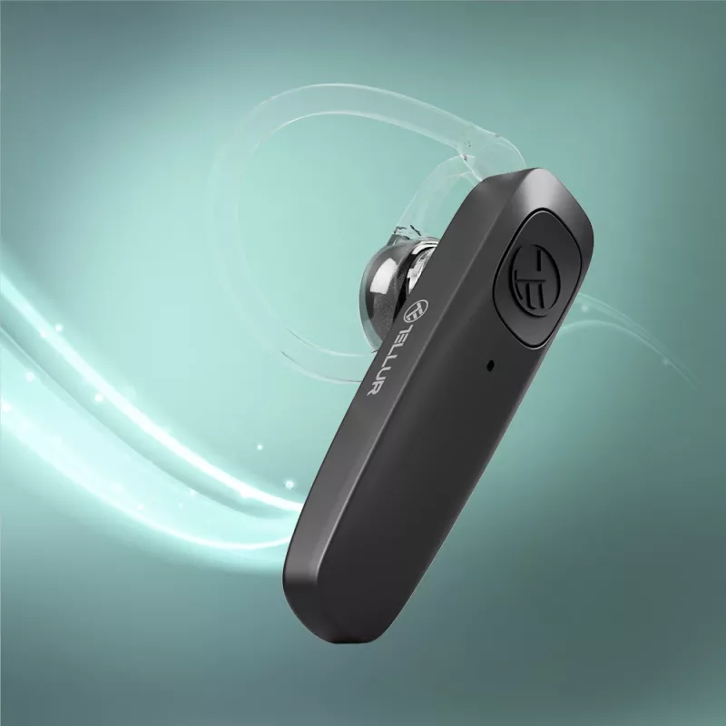 Auscultadores Tellur Bluetooth-Headset Vox 155 Preto