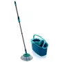Leifheit Clean Twist Disc Mop 52101 sistema de esfregona com balde, depósito único, azul