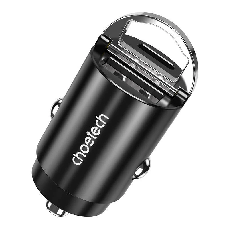 Carregador USB-C/USB-A CHOETECH TC0006 30 W – suporte QC3.0 e PD3.0