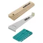 Wolfcraft 6975000 conjunto de ferramentas de assentador de pavimentos para colocar painéis laminados