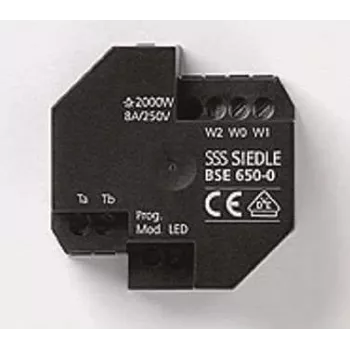 Unidade de comutação de bus Siedle BSE 650-02 preta (200031950-02)
