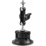 Suporte com ventosa e braço mágico PULUZ para tripé (preto)