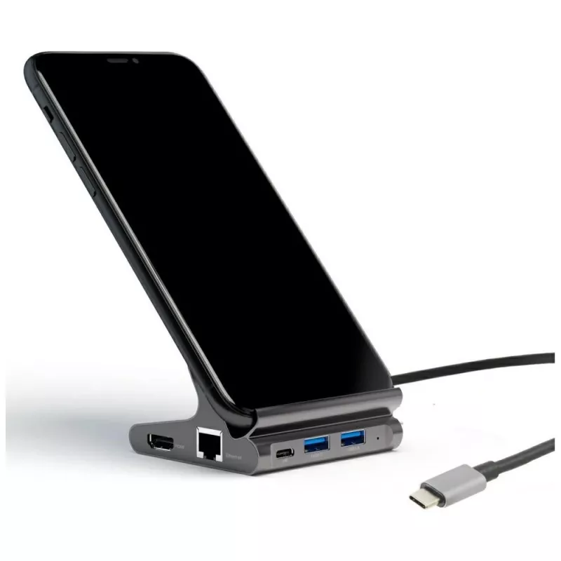 Suporte para tablet/smartphone 7in1 Dex HDMI/RJ45