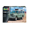 Modelo em plástico Land Rover Series III