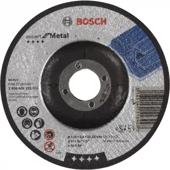 Acessório para rebarbadora Bosch 2 608 600 221 disco de corte