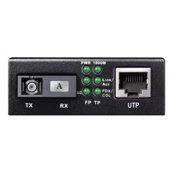 Conversor de rede Cudy MC100GSB-40A 1000 Mbit/s multimodo, monomodo preto