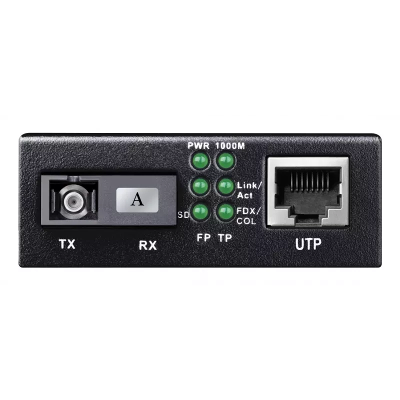 Conversor de rede Cudy MC100GSB-40A 1000 Mbit/s multimodo, monomodo preto