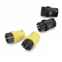 Conjunto de escovas Kärcher para limpadora a vapor 2.863-264.0, escovas de plástico redondas 26×26×40 mm, 4 unid.