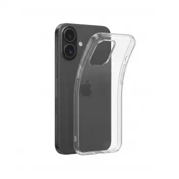 Capa Soft TPU PEDEA para Apple iPhone 16 Plus - transparente (50160991)