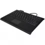 Teclado doméstico KeySonic KSK-3210ELU (DE) USB QWERTZ alemão preto
