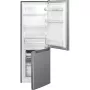 Bomann KG 7359 frigorífico combinado, frigorífico 121 l + congelador 52 l, classe energética C, aço inoxidável