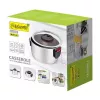 Panela Maestro MR-3530-24 aço inoxidável 24 cm, 5,5 L, pegas rebatíveis, tampa de vidro