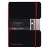 Caderno de escrita Herlitz 11361599 A6 40 folhas preto