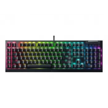 Razer | Teclado gaming mecânico | BlackWidow V4 X | Teclado gaming | Com fios | Nórdico | Interruptores mecânicos Green (Clicky)